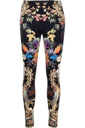 Camilla Leggings med blomstertryk