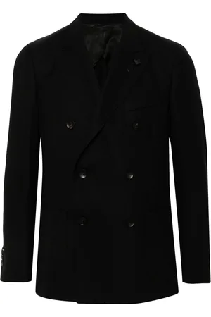 LARDINI Blazer med broche-detalje