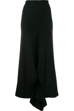Comme des Garçons Draperede asymmetriske shorts med brede ben