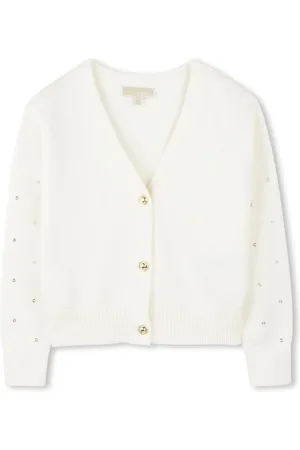 Michael Kors Cardigan med knapper og huldetalje