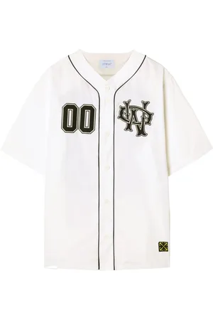 OFF-WHITE 00 baseball-skjorte