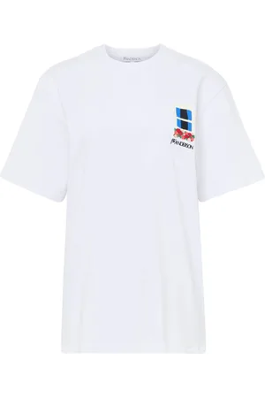 J.W.Anderson T-shirt med vinduebroderi
