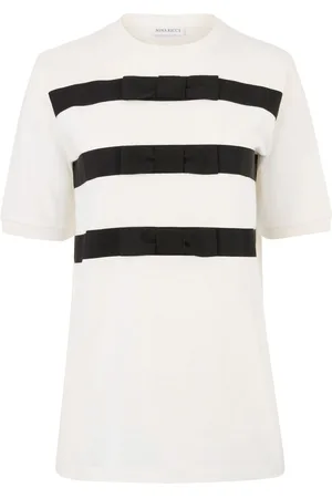 Nina Ricci T-shirt med sløjfedetalje