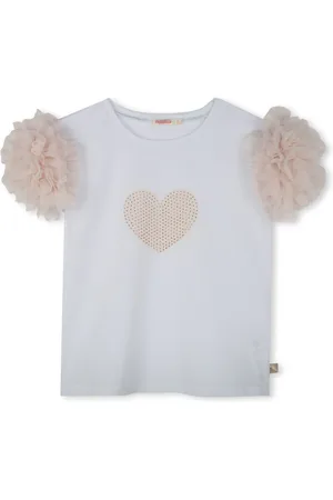 Billieblush T-shirt med flæsedetalje