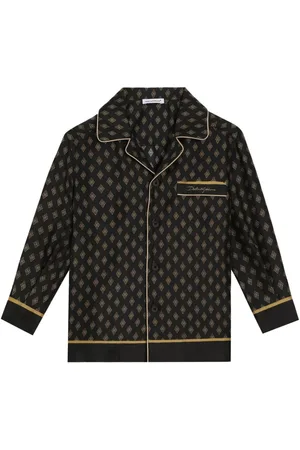 Dolce & Gabbana Skjorte med geometrisk tryk