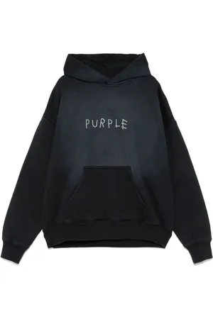 Purple Brand Logo-udsmykket hættetrøje