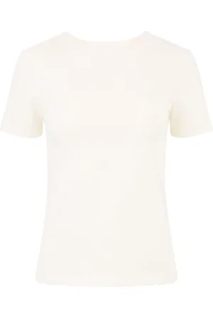 Nina Ricci T-shirt med dyb rygudskæring