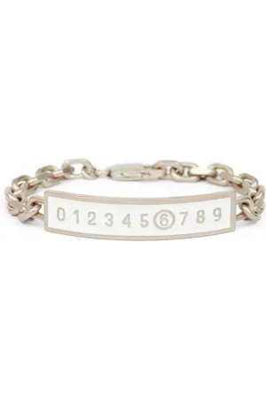 Maison Margiela Armbånd med emaljelogo