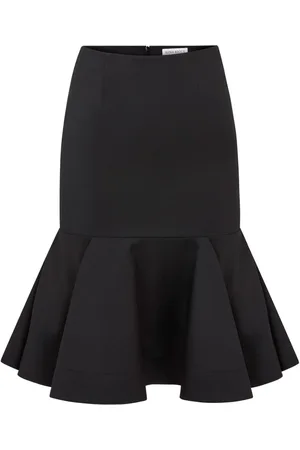 Nina Ricci Mellemlang nederdel med peplum-snit