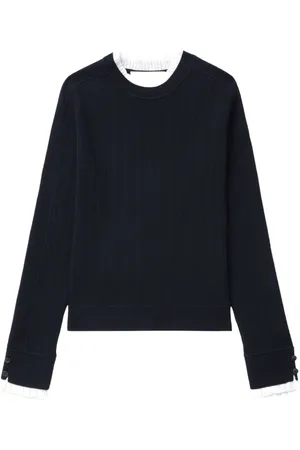 3.1 Phillip Lim Ribstrikket Fluid sweater