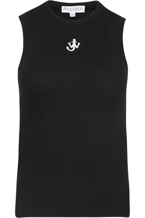 J.W.Anderson Cropped top med Anchor-broderi