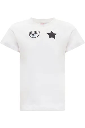 Chiara Ferragni T-shirt med Eyelike-broderi