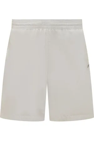OFF-WHITE Badeshorts med scribble-motiv