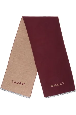 Bally Tørklæde med broderet logo