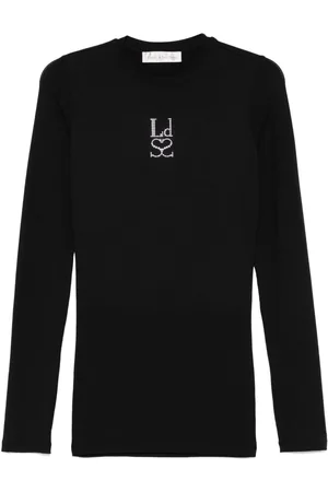 Ludovic De Saint Sernin Langærmet T-shirt med nitter