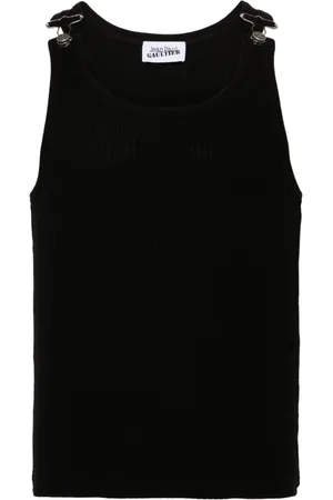 Jean Paul Gaultier Ribstrikket tanktop