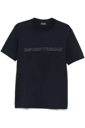 Emporio Armani T-shirt med logobroderi