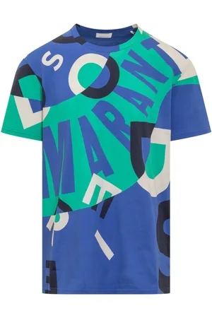 Isabel Marant Honore T-shirt med abstrakt tryk