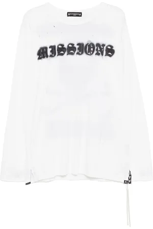 MASTERMIND Langærmet T-shirt med logotryk