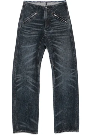 Alexander Wang Jeans med rhinsten-udsmykning