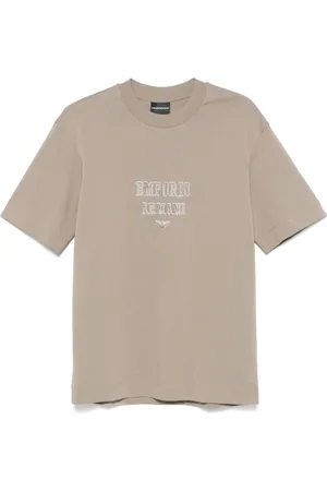 Emporio Armani T-shirt med logobroderi