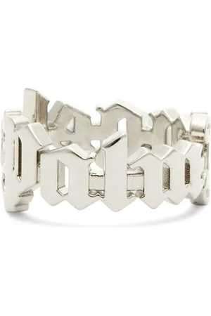 Palm Angels Rund ring med logo