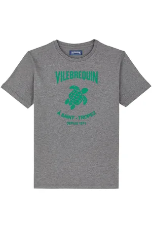 Vilebrequin T-shirt med præget logo