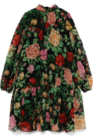 Dolce & Gabbana Kjole med rosetryk