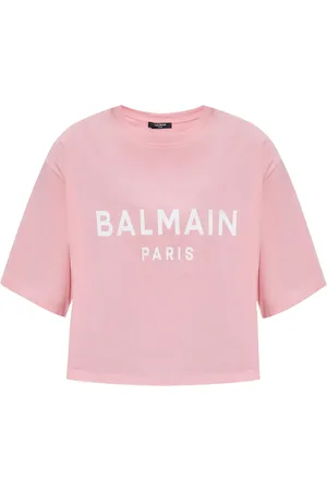 Balmain T-shirt med logotryk