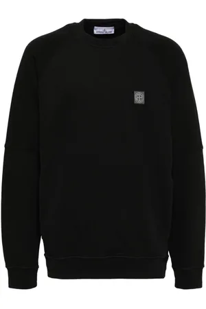 Stone Island Sweatshirt med logomærke