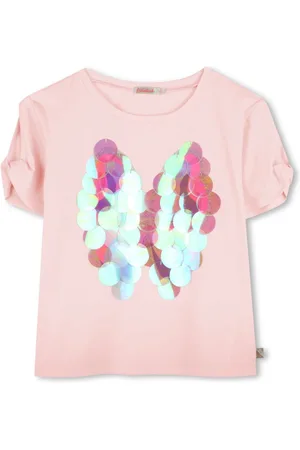 Billieblush T-shirt med pailletudsmykning