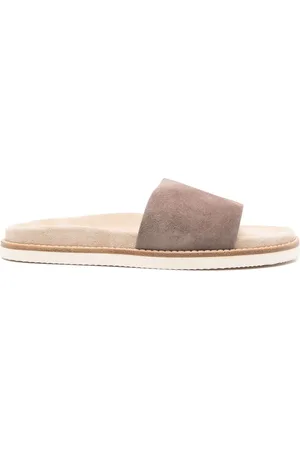 Brunello Cucinelli Sandaler i ruskind