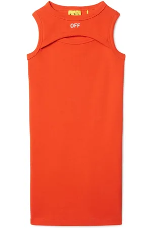 OFF-WHITE Tank-kjole med off-stempel