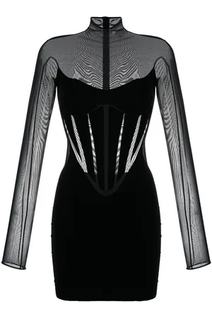 Wolford X semi-gennemsigtig kjole med paneler