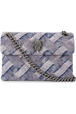 Kurt Geiger Lille Kensington skuldertaske i denim