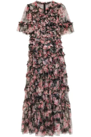 Needle & Thread Midnight dance kjole med rund hals