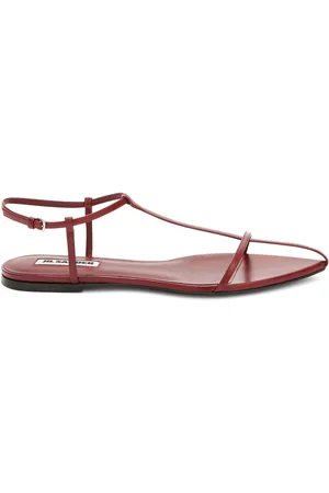 Jil Sander Flade sandaler med remme