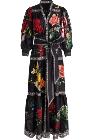 ALICE+OLIVIA Lang Cora kjole
