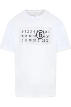 Maison Margiela T-shirt med nummertryk