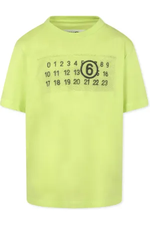 Maison Margiela T-shirt med nummertryk