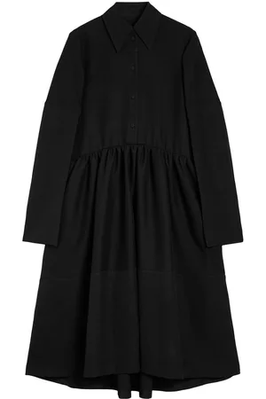 Jil Sander Mellemlang skjortekjole