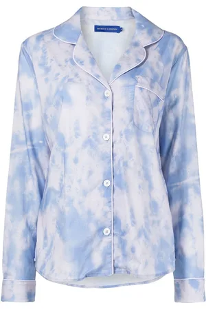Desmond & Dempsey Pyjamassæt med batiktryk
