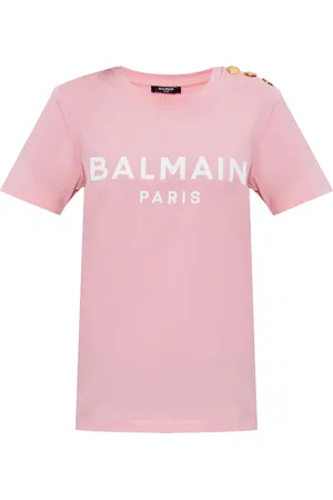 Balmain T-shirt med logotryk