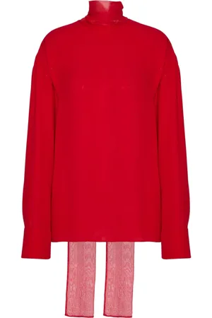 VALENTINO GARAVANI Georgette-bluse