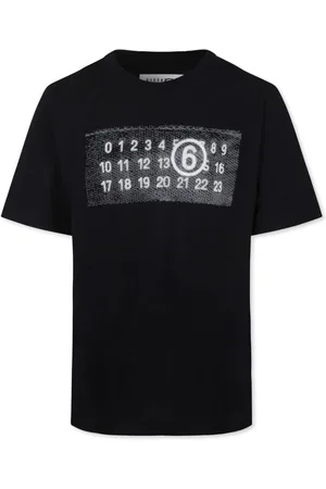 Maison Margiela T-shirt med nummertryk