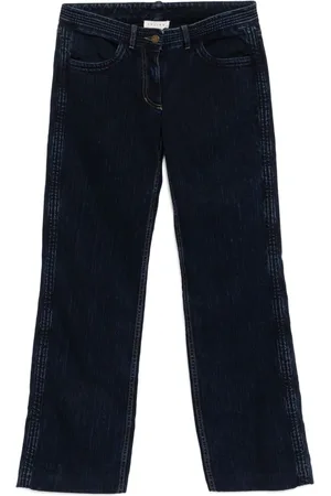Céline Denimbukser med logo fra 00