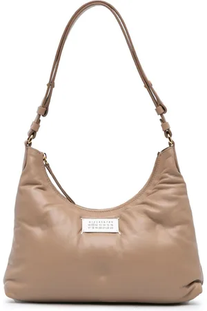 Maison Margiela Lille Glam Slam Hobo skuldertaske i lammeskind fra 2024