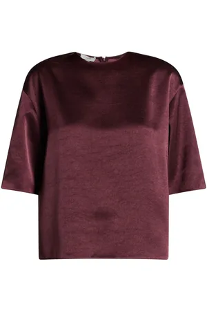 Vince T-shirt i satin