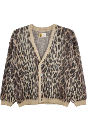 SAINT MXXXXXX Cardigan med leopardmønster