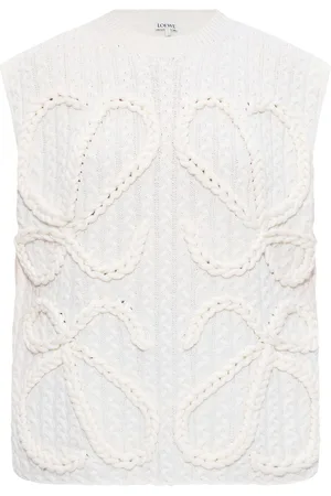 Loewe Strikket vest med anagram